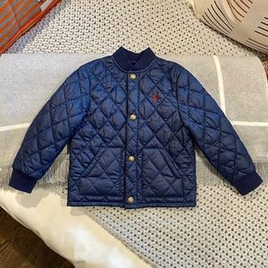 Polo Ralph Lauren Quilted Baseball Bomber Jacket
